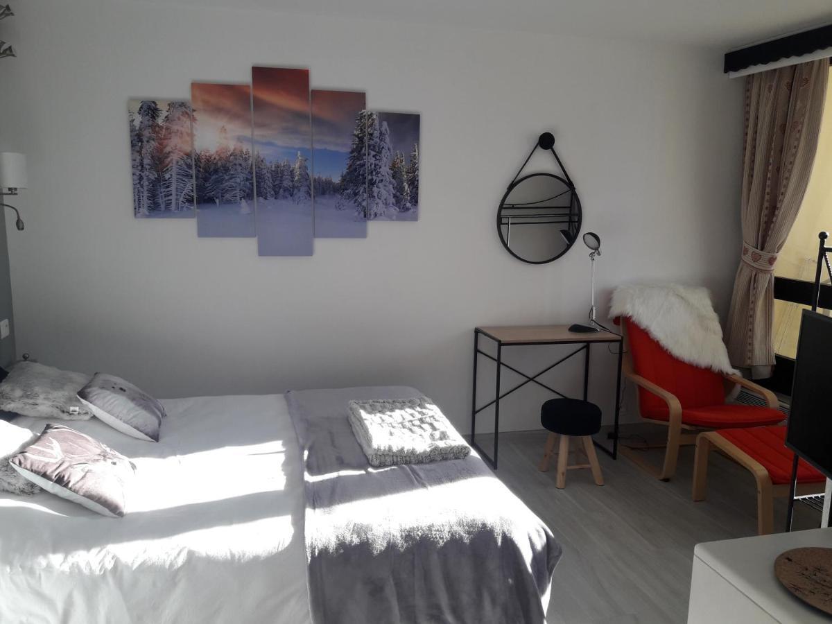 Appartement 4/6 Pers Plein Sud. Front De Neige Isola 2000 Eksteriør bilde